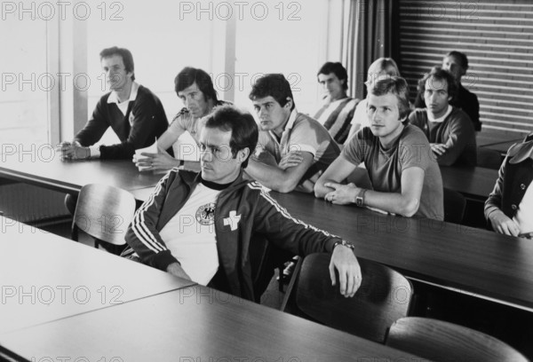 Köbi Kuhn at the national team training camp in 1976
