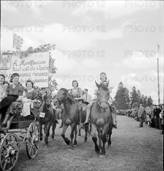 38th MarchéConcours Saignelégier, Cortège, 1941