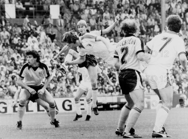 Cup Final 1980: FC Sion  YB Bern; goal by Balet