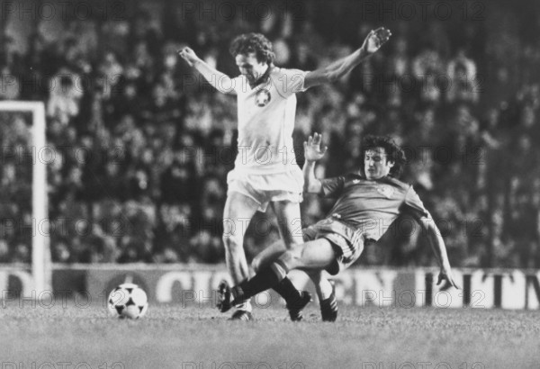 International match Spain Switzerland 1982: René Botteron, Alonso