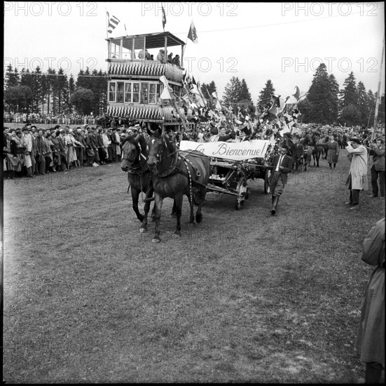 52nd Marché Concours Saignelégier, 1955