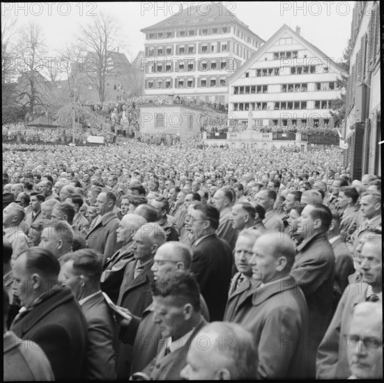 Trogen: Ausserrhoden Landsgemeinde 1958