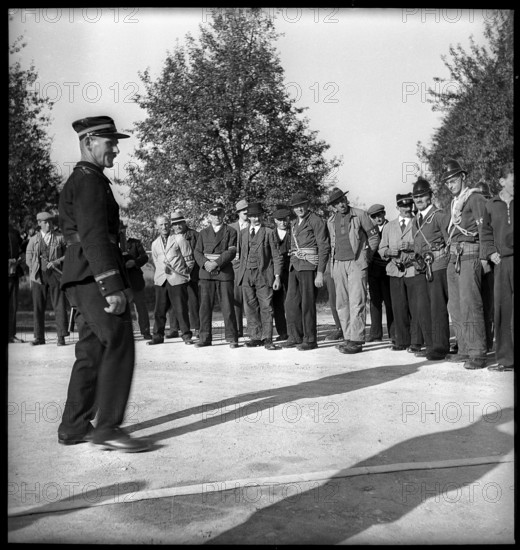 War fire brigade team, 1939