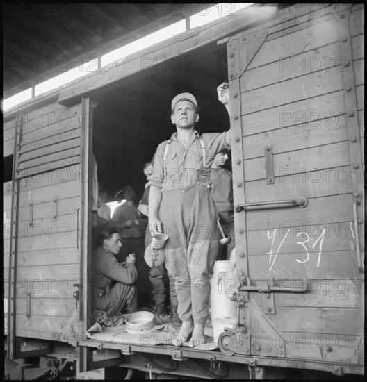 Transport of Austrian prisoners of war through Switzerland, 1946