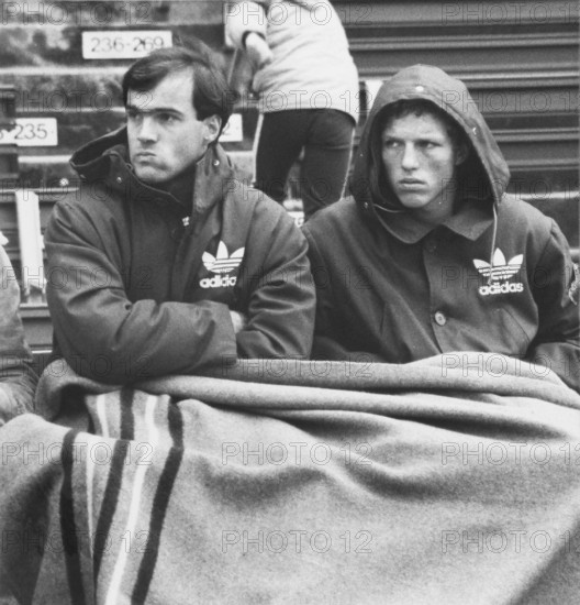 Ruedi Elsener and Heinz Lüdi, FC Zurich, 1979