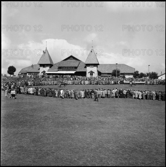 53rd MarchéConcours Saignelégier, Halle Cantine, 1956