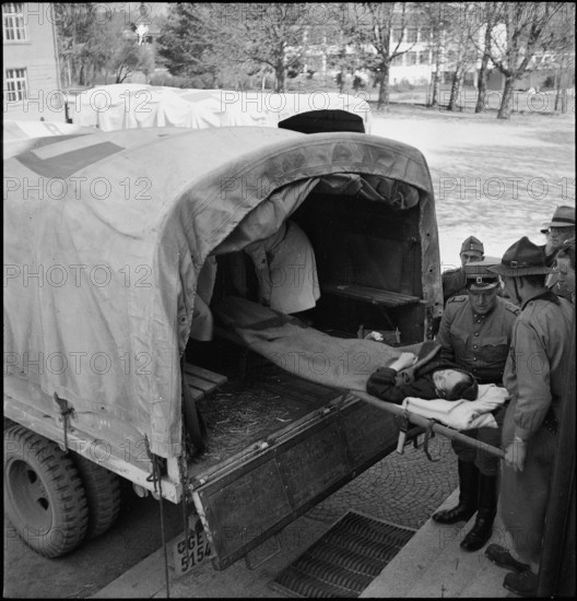 Exchange of civilian internees in Kreuzlingen, 1945
