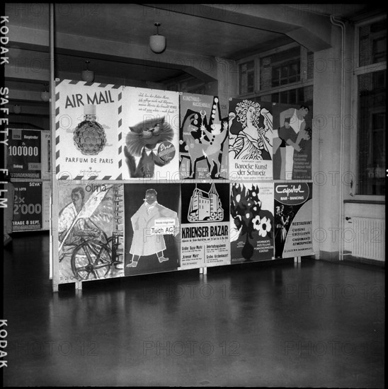 Exhibition of Swiss Posters, Museum of Decorative Arts