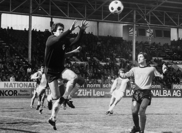 NLA 1975/76: GC Zurich Lausanne Sports: Goalkeeper Burgener