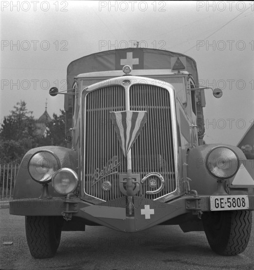 Saurer Berna truck; rear; 1944