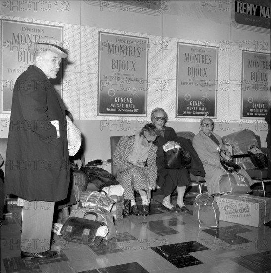 Belarussian refugees from Hongkong in Geneva 1957