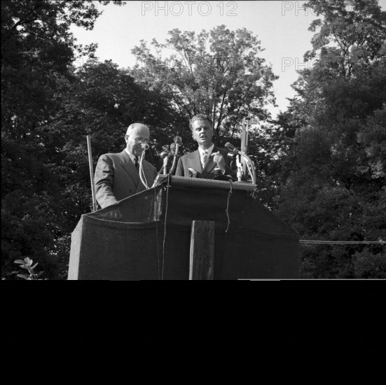 Church bell lifting ceremony Zurich Friesenberg 1947