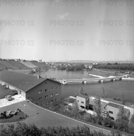 Athletics swiss championships 1957 Berne, finals 800m: Thevenaz (138) wins