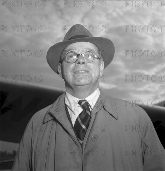Charles Deane und General Martin Gareis, 1951