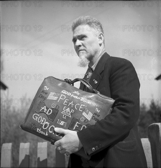 Head of Father Divine in Wallisellen, 1946