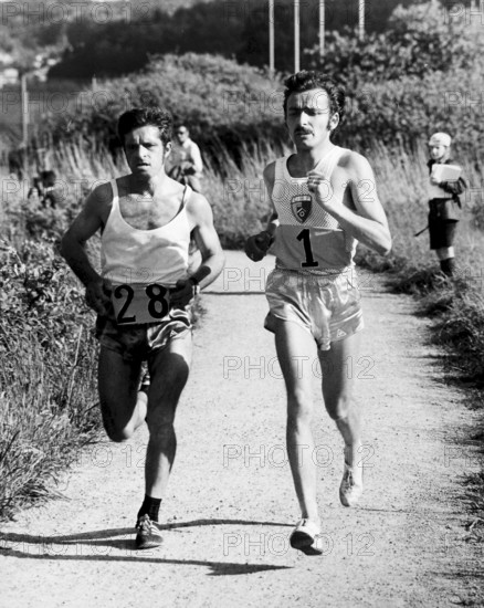 LCZ Meeting 1975, 5000m: Meier (206), Shorter (158, winner), Malinowski (131)