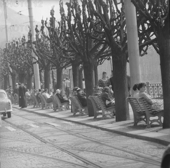 Village at the San Salvatore and Lugano 1960