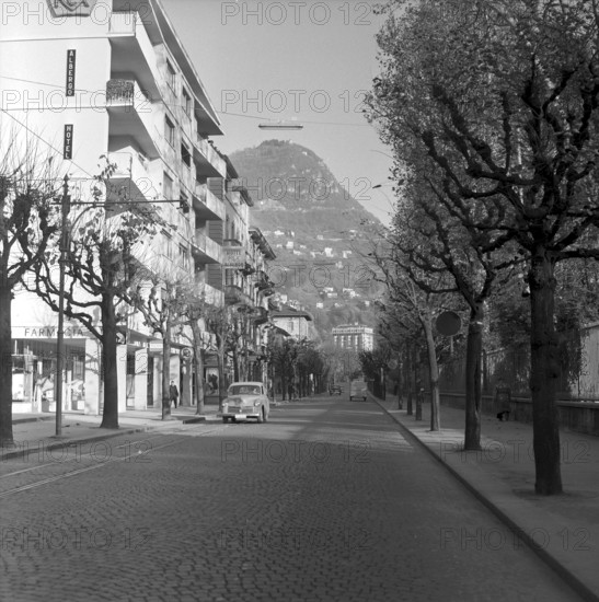 Lugano, Ospedale Civico, 1957