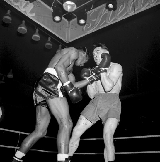 Sugar Ray Robinson vs Jean Wanes, Zurich 1951