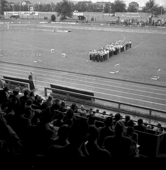 Marathon swiss championship 1936 from Rapperswil to Zurich