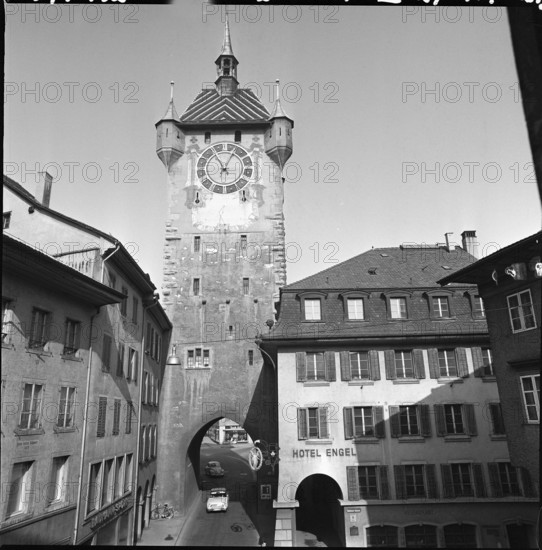 Stadtturm Baden, 1965.