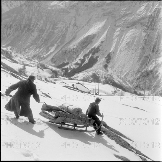 The 1000th donated bed by the Red Cross, 1956.