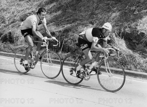 Tour de Suisse 1978: Michel Pollentier and Ueli Sutter.