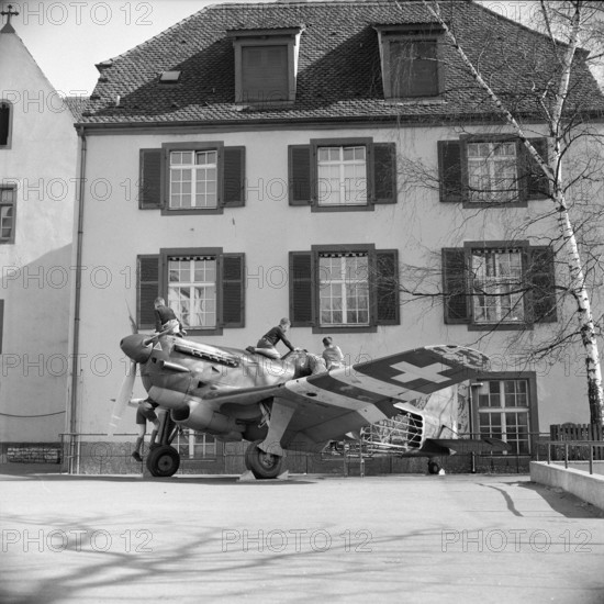 Robinson playground at orphanage Basle 1956.