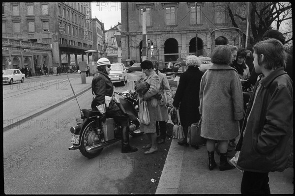 Dog owners demonstrate in Zurich 1971.