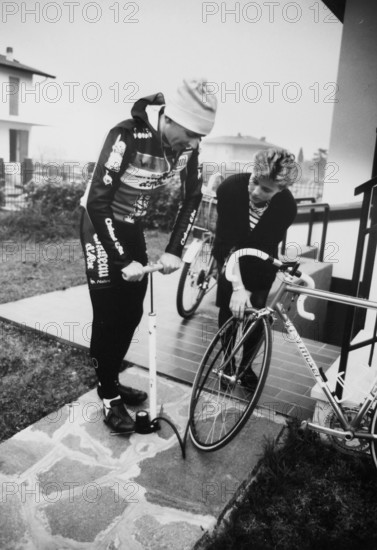 Tony and Brigitte Rominger, 1989.