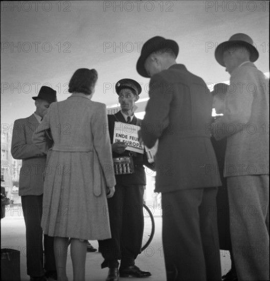 May 8th. 1945: Armistice's day in Zurich.