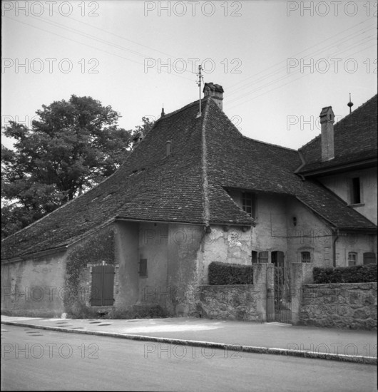 Historical residential building in Hauterive: 1943.