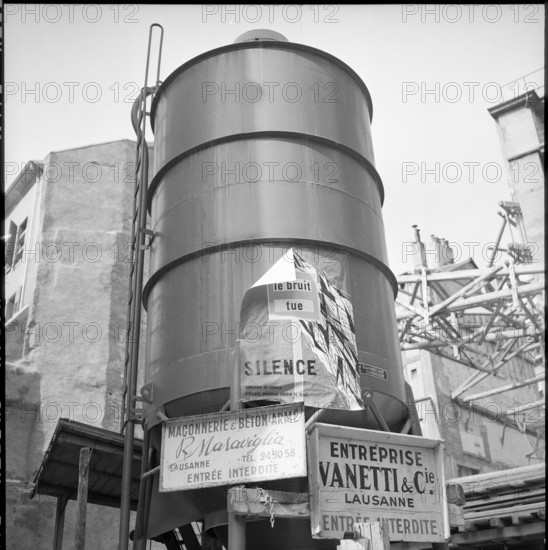 Campaign against noise, 1956.