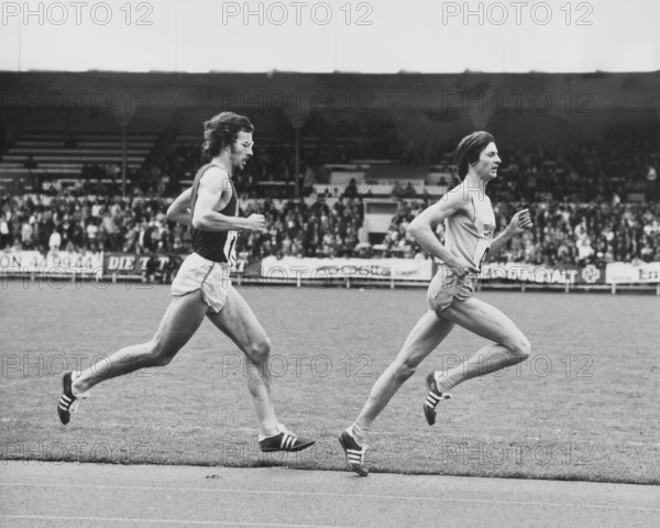 Swiss Championship 1972, 3000m: Meier wins ahead of Feldmann with new swiss record.
