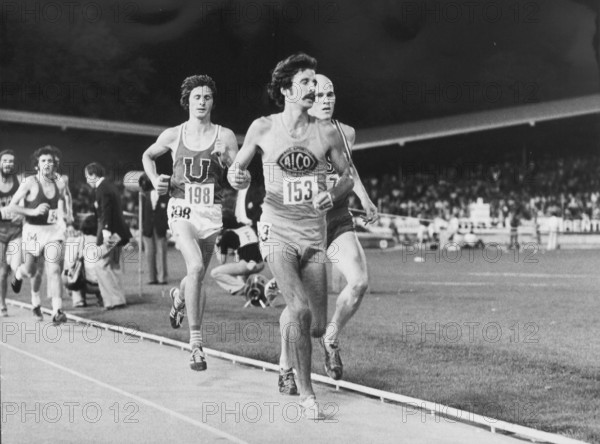 LCZ Meeting 1974, 5000m: Werner Meier, Frank Shorter, Dick Buerkle.