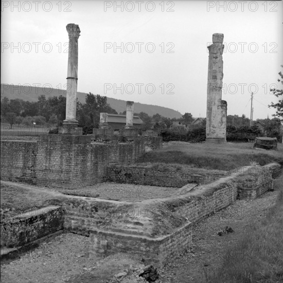 Excavations in Avenches, 1965.