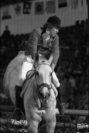 CSIO St. Gallen 1978: Rowland Fernyhough and Bouncer.