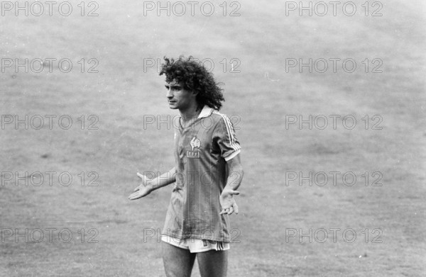 Football WC 1982: France - Northern Ireland; Rocheteau.