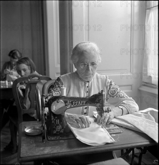 sewing studio.