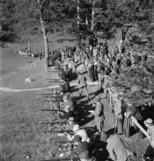 Historical Rütlischiessen, 1942.