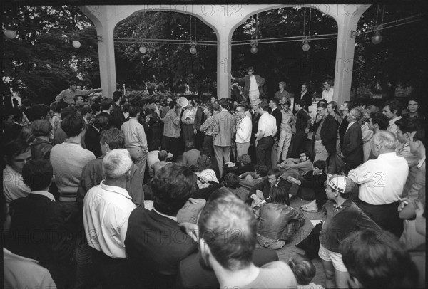 Zurich; public discussion; 1968.