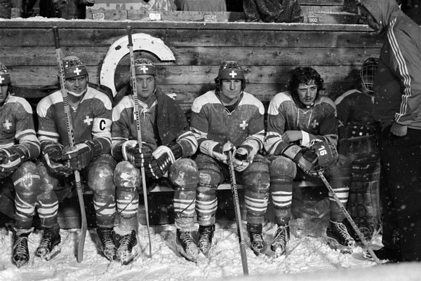 Spenglercup Davos 1974: Switzerland - Finnland.