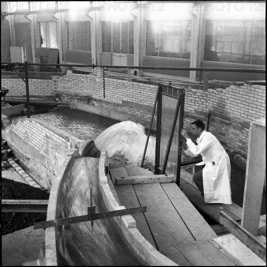 Laboratory, Instiute of hydraulic engineering, ETH Zurich 1955.