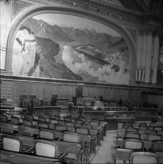 National Council Hall, session; 1961.