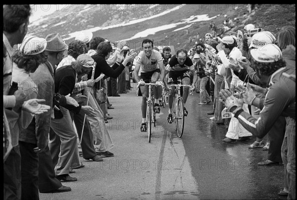Tour de Suisse 1978: Ueli Sutter and Michel Pollentier.