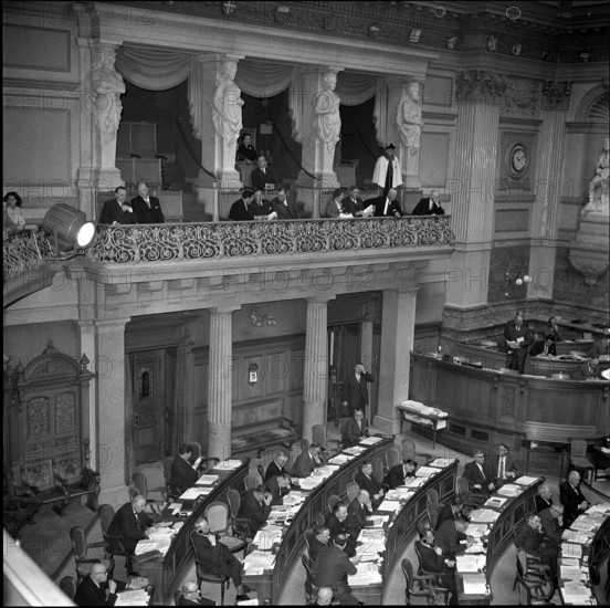 National Council Hall, session; 1961.