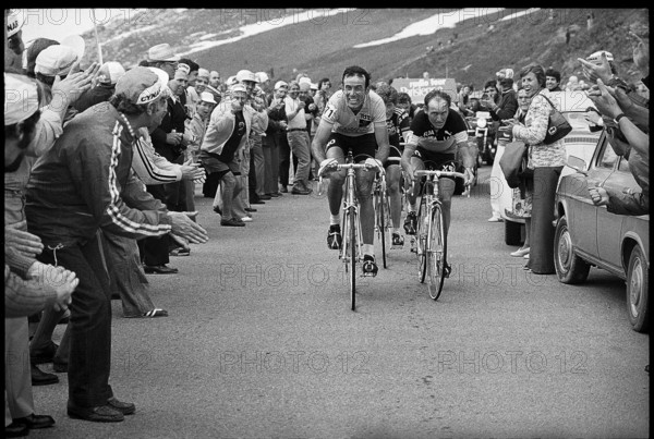 Tour de Suisse 1978: Ueli Sutter and Michel Pollentier.