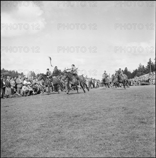 53rd Marché-Concours Saignelégier, 1956.