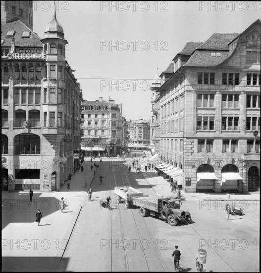 Uraniastrasse, Zürich 1938.