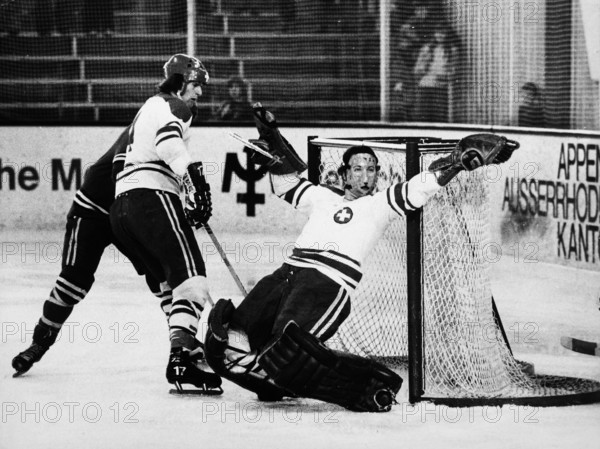 Keeper of Swiss national team Alfio Molina, 1974.